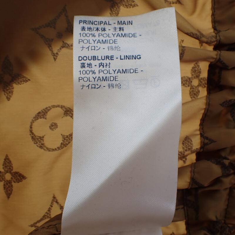 LOUIS VUITTON  36 Nylon jacket Brown Nylon Women
