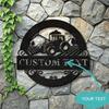 Metal Wall Art Farm Machinery Design Rustic Home Decor Housewarming Gift