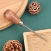 Diy Leather Tent Sewing Awl Shoes Repair Tool Hand Stitcher Leather Craft Awl