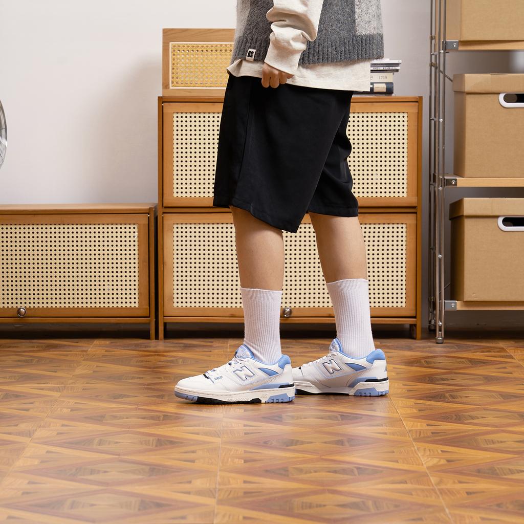 New Balance Кроссовки унисекс 550 Team Carolina синие белые BB550HL1