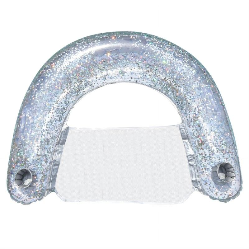 Quickly Inflate U Shape Floating Lounges Chair Floating Water Lounges Chair Relax Comfortable Swim Beach Chair