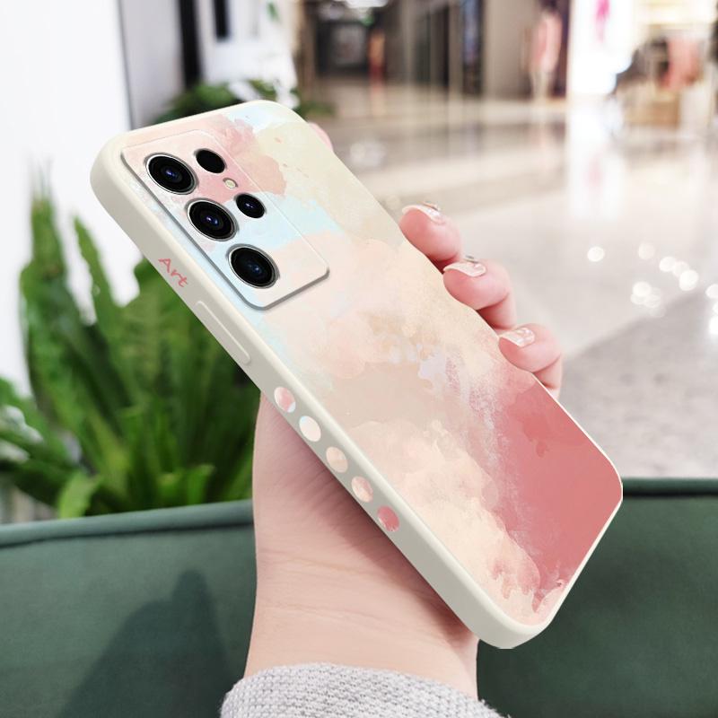 Artistic Patterns Phone Case For Samsung Galaxy S26 Plus Ultra Silicone Cover