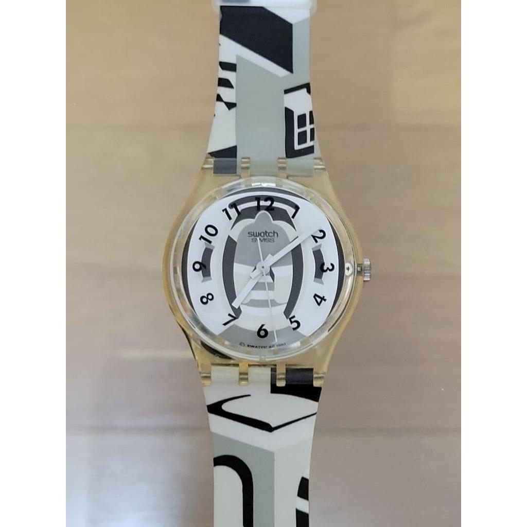Б/у Swatch 93 PERSPECTIVE Новые Неиспользованные Рабочее состояние Состояние ремешка OK