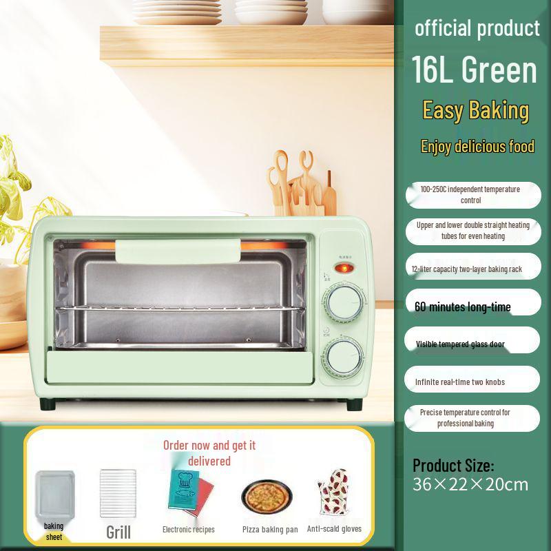 Электрическая духовка большой вместимости с независимой регулировкой температуры для профессиональной выпечки, мини-тартов и сладкого картофеля