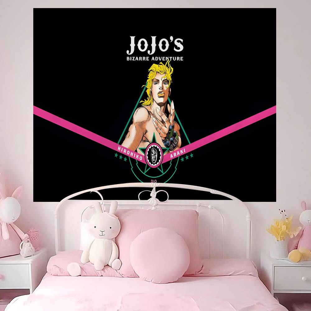Классический Аниме JJojo BBizarre AAdventure DIY Настенный Гобелен для Гостиной Дома Комнаты в Общежитии Декор Настенное Искусство Декор