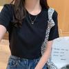 Women's Trendy Korean-Style Short-Sleeve T-Shirt (Summer 2025, Loose Fit, Versatile)