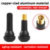 Black Rubber Tire Valve Stem TR413 TR414 High-Quality Replacement Parts Suitable For Automotive Motorcycle Replacement Parts Valve Stems 1