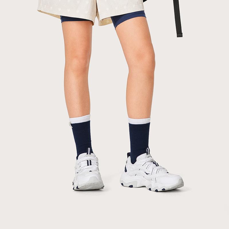 Li-Ning Cat Paw Lite 2 модные классические амортизирующие нескользящие низкие папины туфли женские кроссовки стандарт-белый AGCU070-1