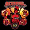 Deadpool 2026 Square Wall Calendar