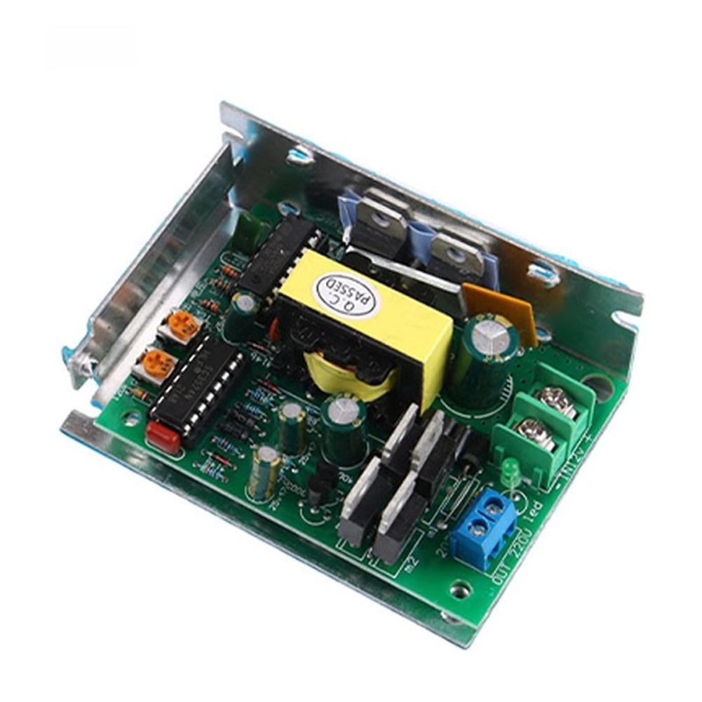 100W Power Inverter Module DC 12V To AC 220V Converter Modified Sine Wave Adjustable Output Range From 180V To 230V