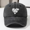 Heart Shaped and Paw Print Design Baseball Caps for Men and Women Are Lightweight and Durable, Outings