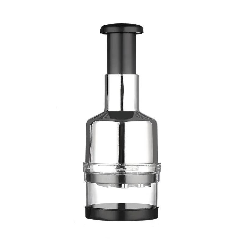 Manual Mincer Garlic Chopper 304 Stainless Steel Garlic Press Crusher Vegetable Onion Cutter Kitchen Cooking Accessories