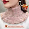 Fake Collar Neck Warm Scarf Thickened Knitted Cervical Neck Cover