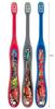 Skater Toothbrush for Ages Medium Set of 16 TB4T Infants, 0-3, Bristles, 3, Cars,