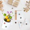 500 Labels Per Roll Cute Cartoon Christmas Sticker Tape for Handmade Envelope Waterproof Sealing