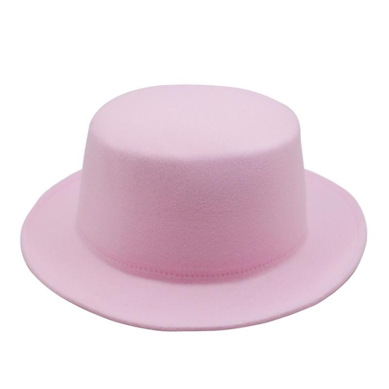 Унисекс Ретро Джазовая Федора с Плоскими Полями - Осенне-Зимняя Шляпа с Широкими Полями для Уличного Стиля и Защиты от Солнца