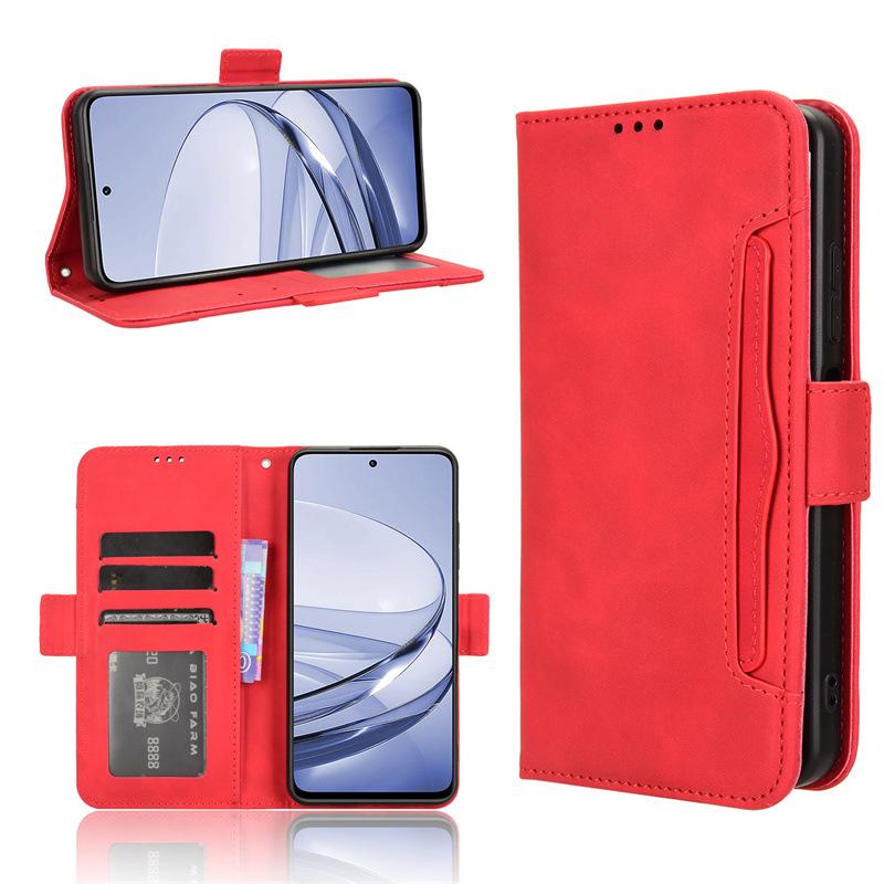 Leather Flip Case with Multi-Card Slots for ZTE Axon 60/Blade V60 4G