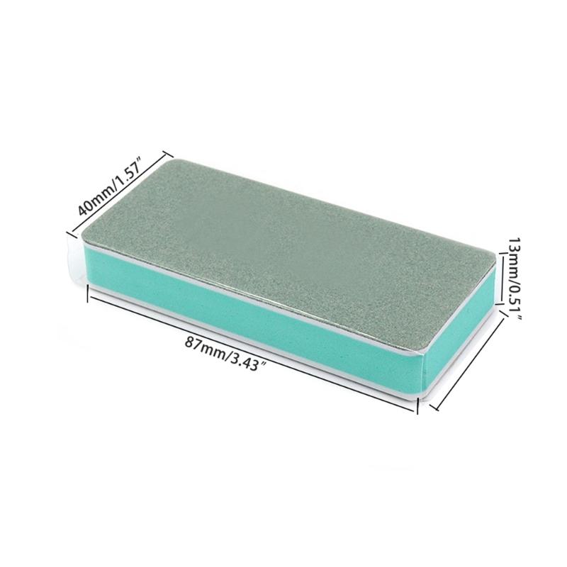 Rectangle Silver Polishing Block Double-Sided Cleaning Buffing Block Nail Buffer Buffing Gold Silver Polishing Block