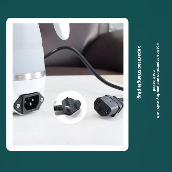 Складной электрический чайник Yousheng с ручкой, большой емкостью, автоматическим отключением питания, безопасный в использовании, вилка американского стандарта, складной чайник, силиконовый электрический водонагреватель