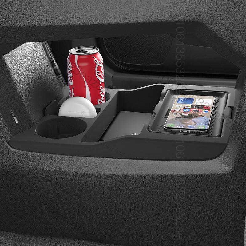 For Chery Tiggo 9 CSH PHEV 2025 2026 Silicone Center Console Armrest Box Lower Storage Box Interior Tidying Accessories