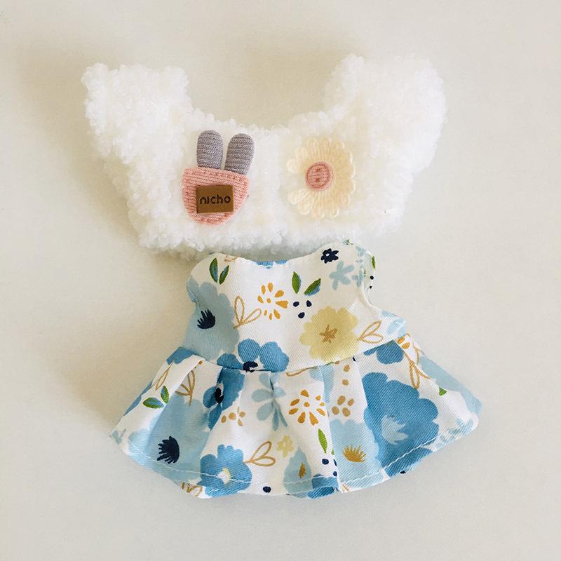 Cute 17cm Vinyl Plush Doll Outfits Blind Box - LaBuBu Pendant Dress Accessories