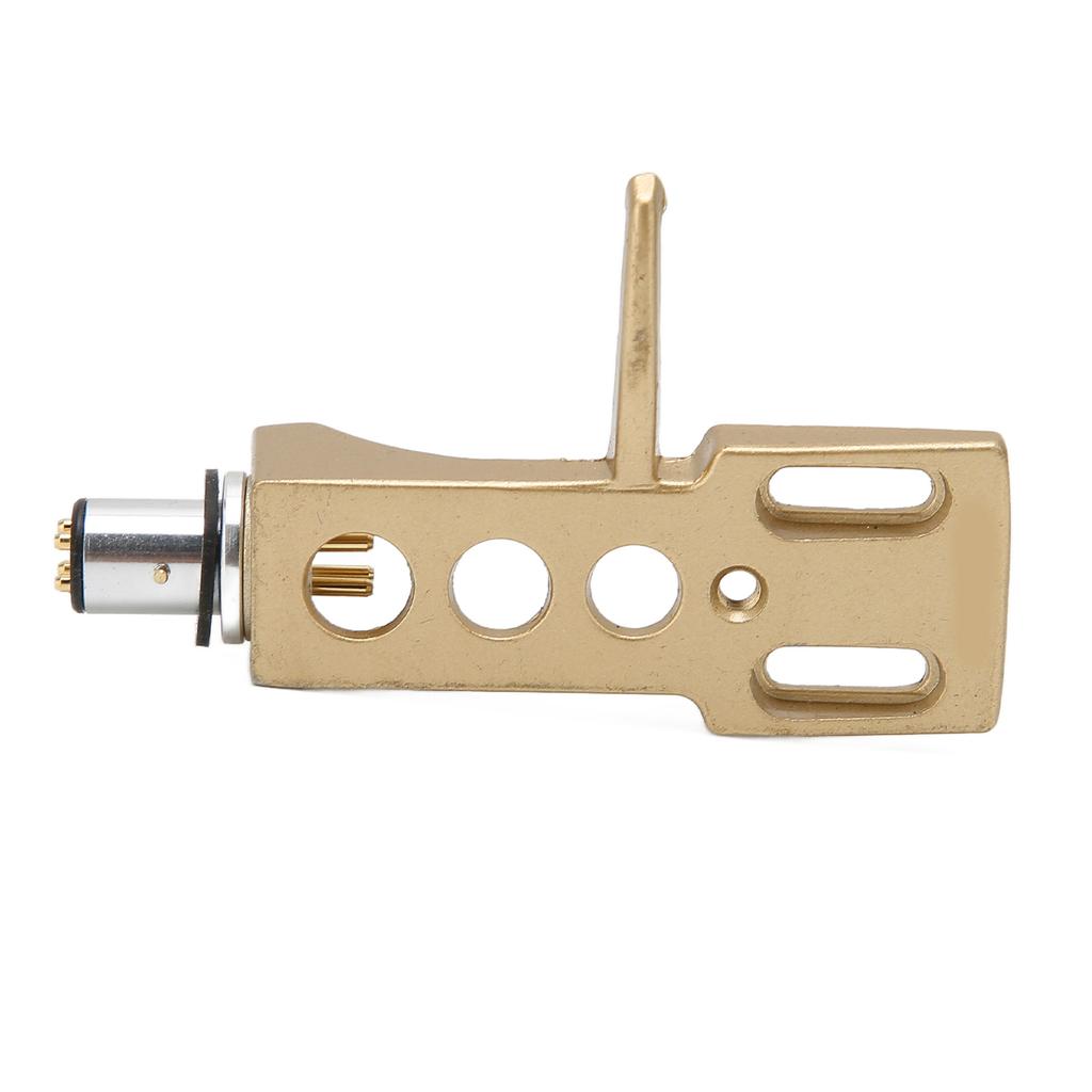 Vinyl Stylus Holder Aluminium Alloy Vinyl Record Phonograph Cartridge Holder with 4 Connection