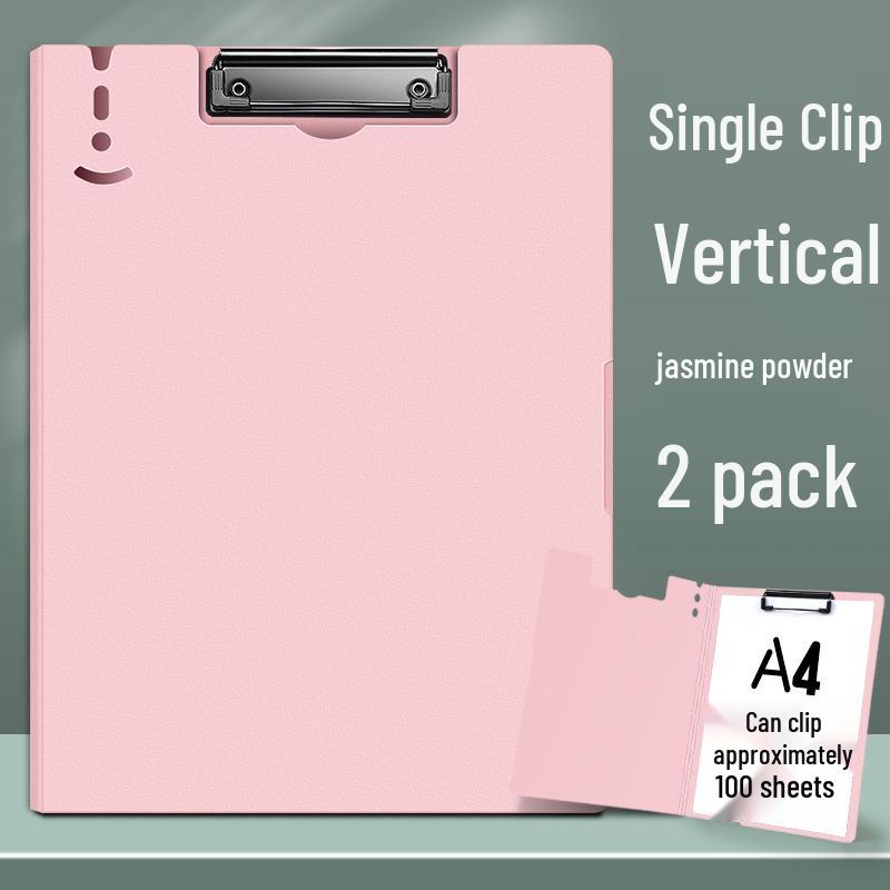 A4 Double Clip Folder for Documents and Resume Storage