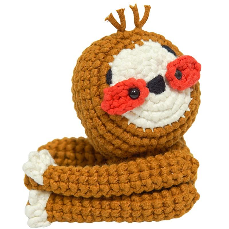 Набор для вязания крючком Смузи Амигуруми DIY Поделка Набор пряжи Английские инструкции Ручное вязание