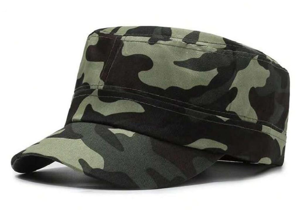 Sproutsy Camouflage Work Cap for Men and Women (Green)