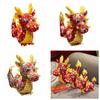 Unique Dragon Plush Toy Dragon Design Dragon Mascot Ornament Cartoon Dragon Plush Doll  Bedroom