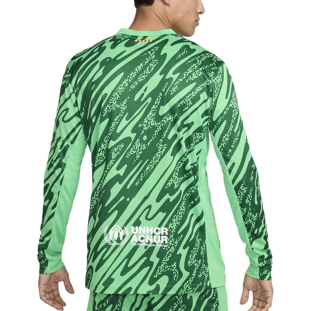 Nike ФК Барселона 2024/25 Стадион Вратарская Мужская Nike Футбольная Реплика Лонгслив FN8809-329
