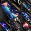 Starry Sky Planet Mouse Pad Colourful Stylish Design Large Non-Slip Computer Office Table Mats Keyboard Long Carpet Galaxy Rug