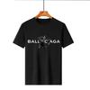 Brand Fashion Letter Printing Men's T-shirt 100%Cotton Summer Luxury Short Sleeve Tees Wear Streetwear Tops Shirt Men's Clothing