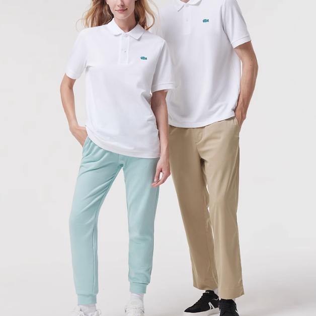 LACOSTE Polo Shirts Men's 001/White Polo Collar Moderate Other PH2760-001