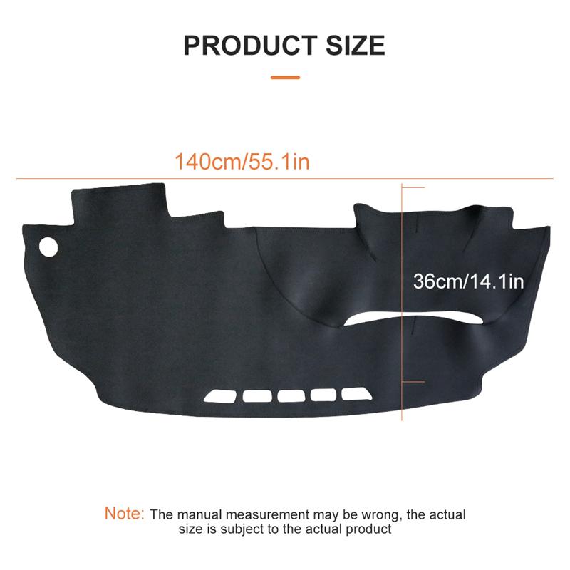 1 шт., чехол для приборной панели автомобиля, нескользящий коврик для приборной панели для Honda CR-V RE1 ~ RE5 RE7 2007 2008 2009 2010 2011 CR V CRV Car