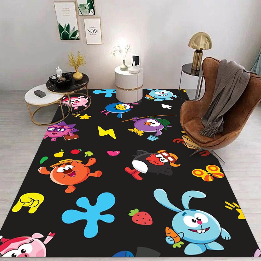  Anime Carpet Cartoon Living Room Bedroom Kitchen Sofa Table Balcony Rug Non-slip Washable Mat Exquisite Home Ornaments