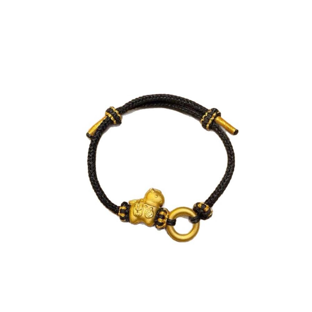 New Year Horse Weave Hand Rope Exquisite Woven Beaded Bracelet New Year Gift