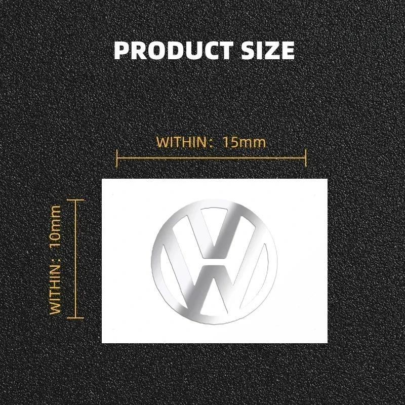 VW 2/5/10pcs Car 3D Metal Stickers Auto Logo Decals Styling For Volkswagen VW GTI Golf 7 Polo Tiguan Passat Jetta Accessories