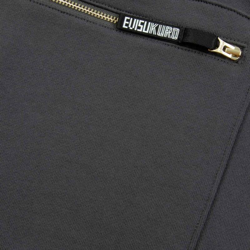Evisu Логотип Принт Буквы Боковая Полоса Спортивные Прямые Пятиточечные Шорты Мужские шорты 2ESGNM3ST422XXCT