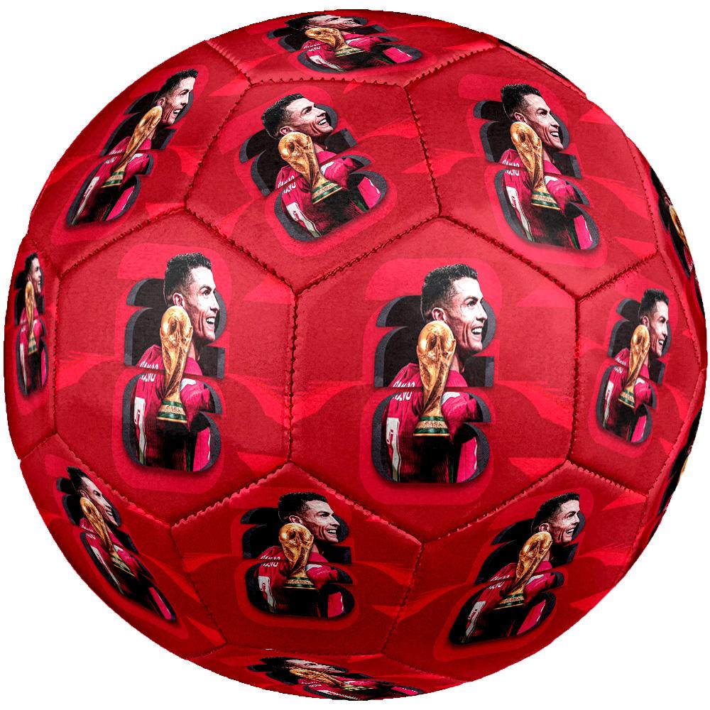 Cristiano Ronaldo Size 5 Football Machine-Stitched Indoor/Outdoor Training and Matches perfect gift for sports enthusiasts