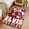 Elvis Presley Customize Text Carpet Suitable for Entryway Outdoor Dining Room Living Rooms Antislip Carpet Decorate Offices