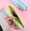 Silicone Pencil Case Large Capacity Cosmetics Storage Bag Durable Pen Bag  Gift