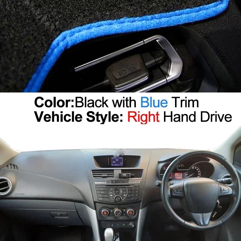 Car Dashboard Cover Non slip pad For Mazda BT-50 II 2012 - Car Dash Mat Sun Shade Pad Anti-UV Cushion RHD LHD 2018 2017