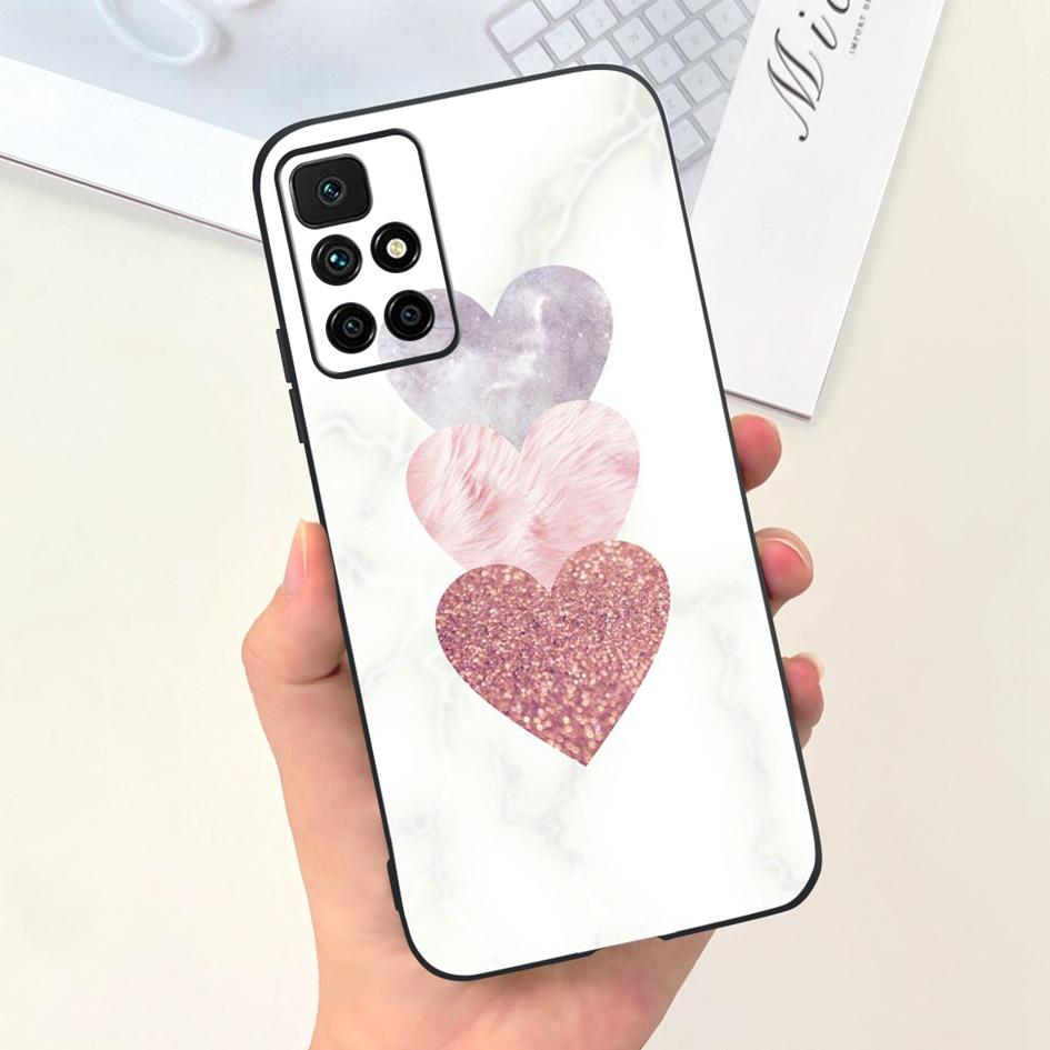 Для Xiaomi Redmi 10 Prime 2022 Чехол на Redmi10 Funda Мягкий Силикон Новый Модный Узор Coque Чехол для Телефона Для Xiomi Redmi 10 Чехол