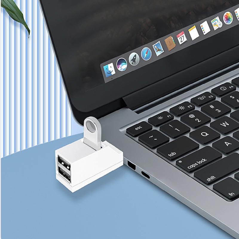 Высокоскоростной USB 3.0 концентратор-адаптер-удлинитель, мини-разветвитель, 3 порта для передачи данных, USB-разветвитель, док-станция для ПК, ноутбука, комплектующие