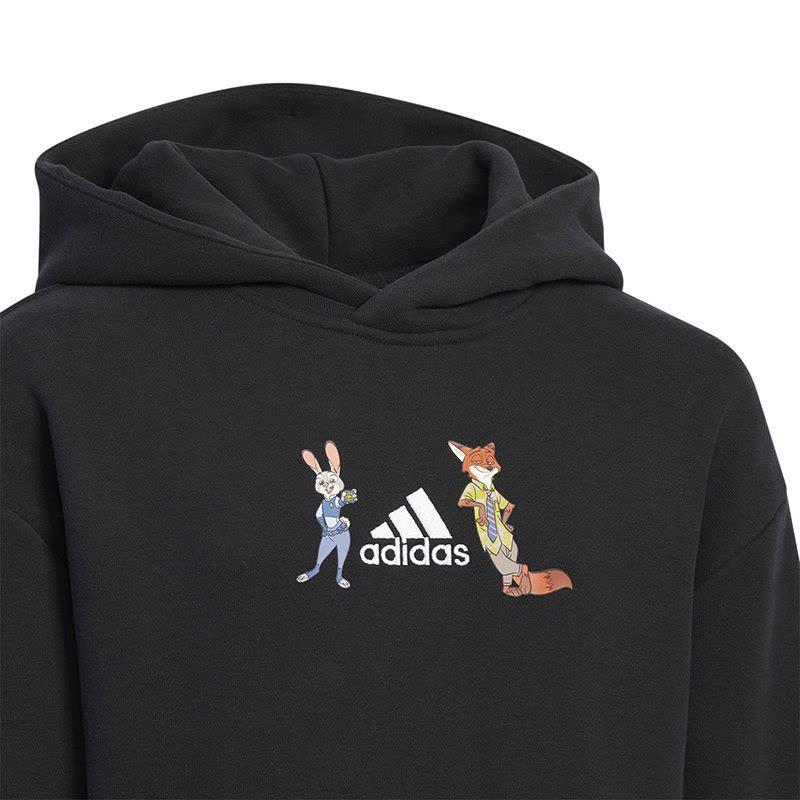adidas Детская толстовка X Disney, черная, IB7746