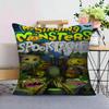 Подушка-чехол для подушки My Singing Monsters, чехол для автомобильной подушки 45x45 см, чехол для поясничной подушки, чехол для диванной подушки