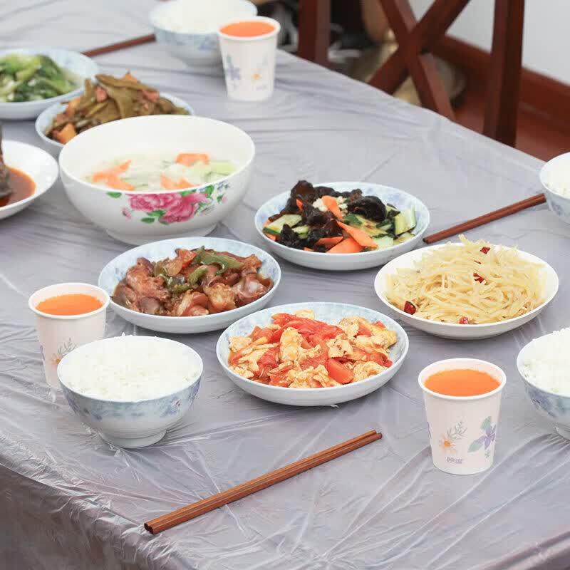 Miaojie C-Type Thickened Disposable Banquet Tablecloth