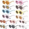 1pc Cute Fashion Trend Streetwear Eyewear Sun Glasses Vintage Flower Shape Children Sunglasses