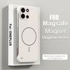 Ультратонкий Магнитный Чехол Для Magsafe для OnePlus 15 13 13T ACE 6 5 3 Pro Turbo6 Беспроводная Зарядка Без Рамки Глянцевая Крышка